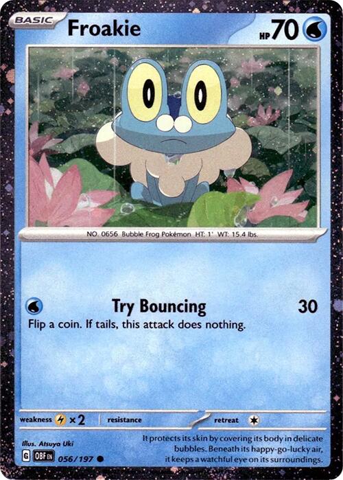 Froakie - 056/197 (Cosmos Holo) [056/197] [Miscellaneous Cards & Products] Holofoil