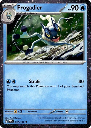 Frogadier - 057/197 (Cosmos Holo) [057/167] [Miscellaneous Cards & Products] Holofoil