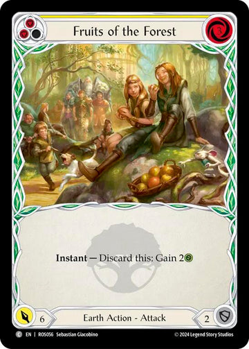 Fruits of the Forest (Yellow) [ROS056] [Rosetta] Rainbow Foil