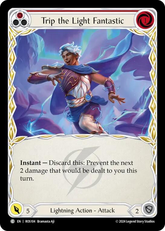 Trip the Light Fantastic (Red) [ROS104] [Rosetta] Rainbow Foil