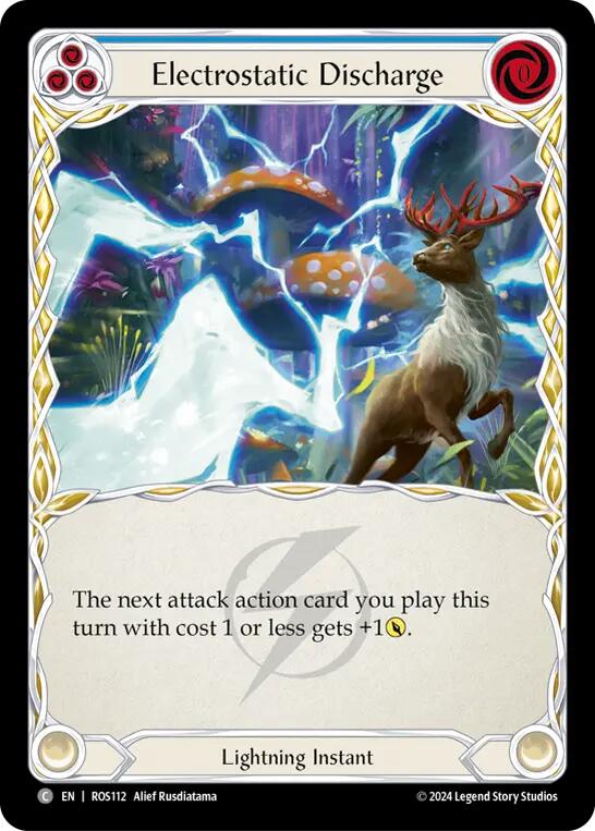 Electrostatic Discharge (Blue) [ROS112] [Rosetta]