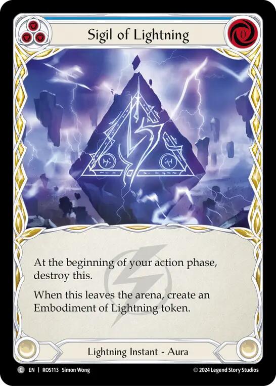 Sigil of Lightning [ROS113] [Rosetta]