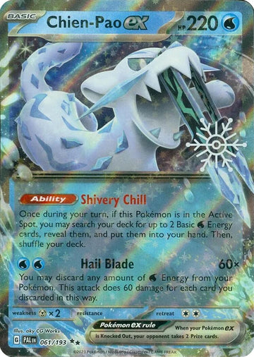 Chien-Pao ex (Holiday Calendar) [061/193] [Paldea Evolved] Holofoil