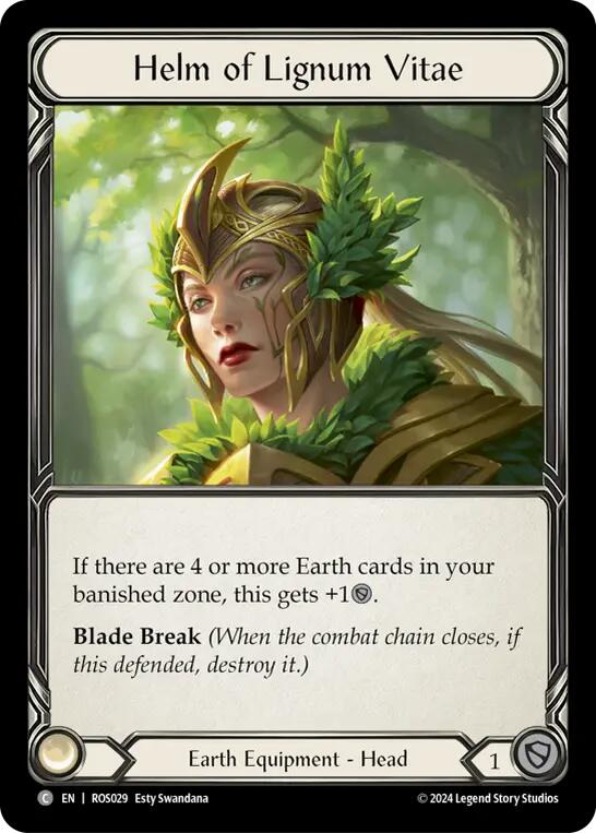 Helm of Lignum Vitae [ROS029] [Rosetta] Cold Foil