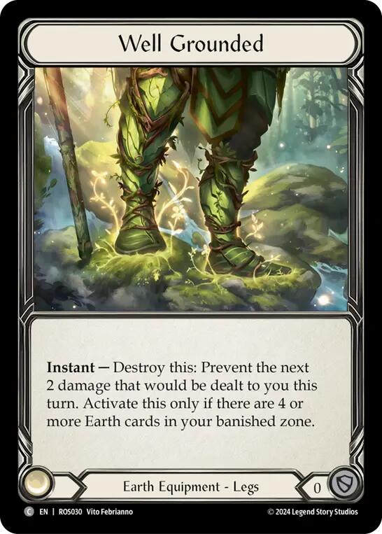 Well Grounded [ROS030] [Rosetta] Cold Foil