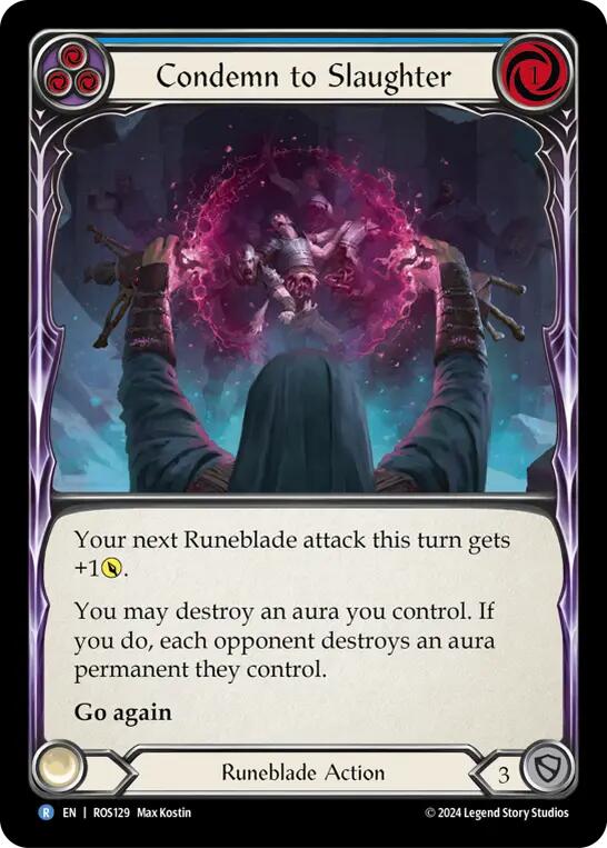 Condemn to Slaughter (Blue) [ROS129] [Rosetta]