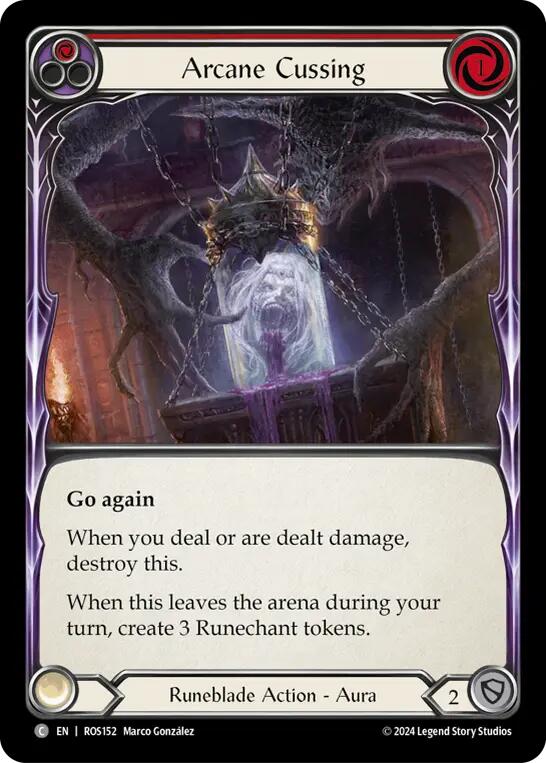 Arcane Cussing (Red) [ROS152] [Rosetta]