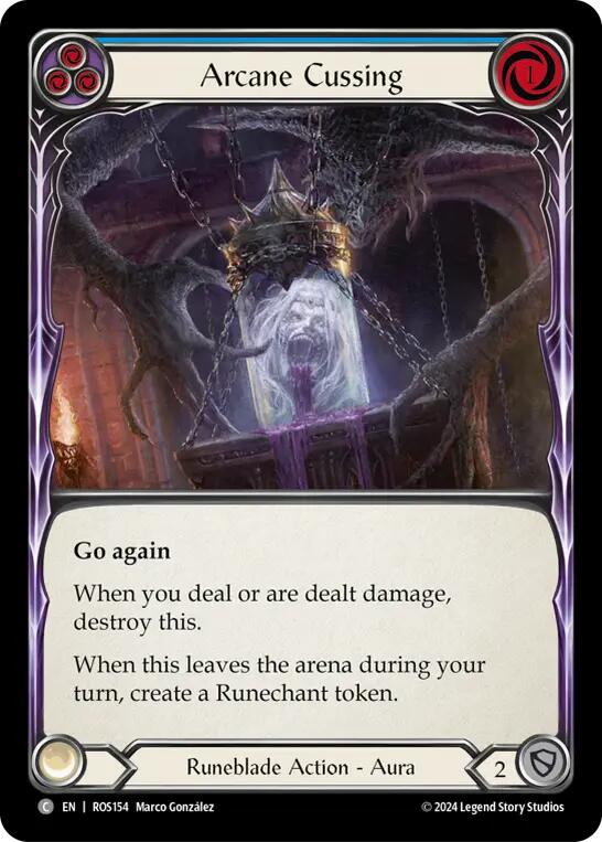 Arcane Cussing (Blue) [ROS154] [Rosetta]