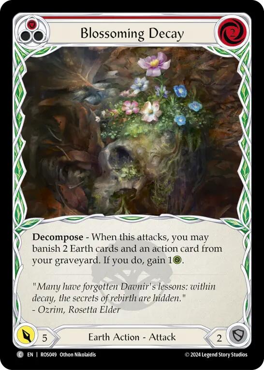 Blossoming Decay (Red) [ROS049] [Rosetta]
