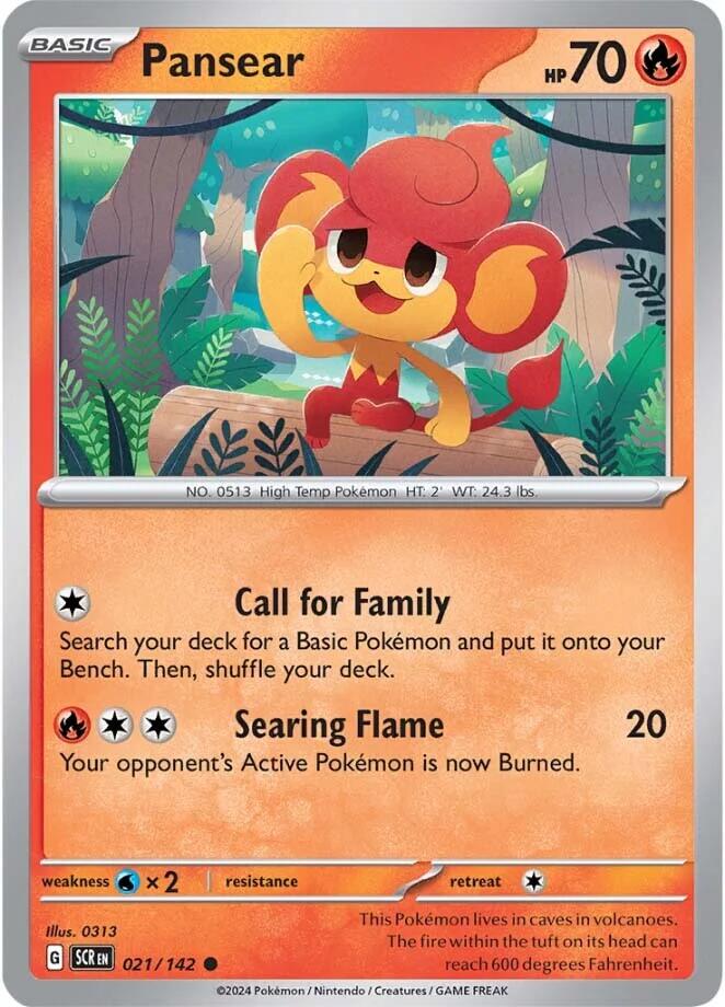Pansear [021/142] - (Stellar Crown)