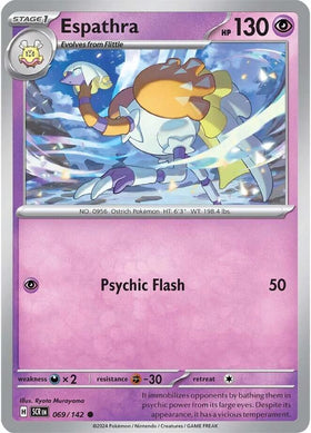 Espathra [069/142] - (Stellar Crown) Reverse Holofoil