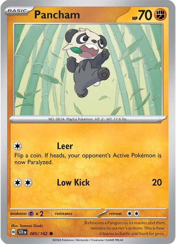 Pancham [085/142] - (Stellar Crown) Reverse Holofoil
