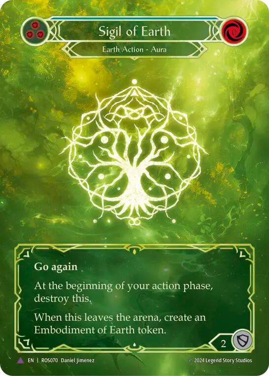 Sigil of Earth (Marvel) [ROS070] [Rosetta] Cold Foil