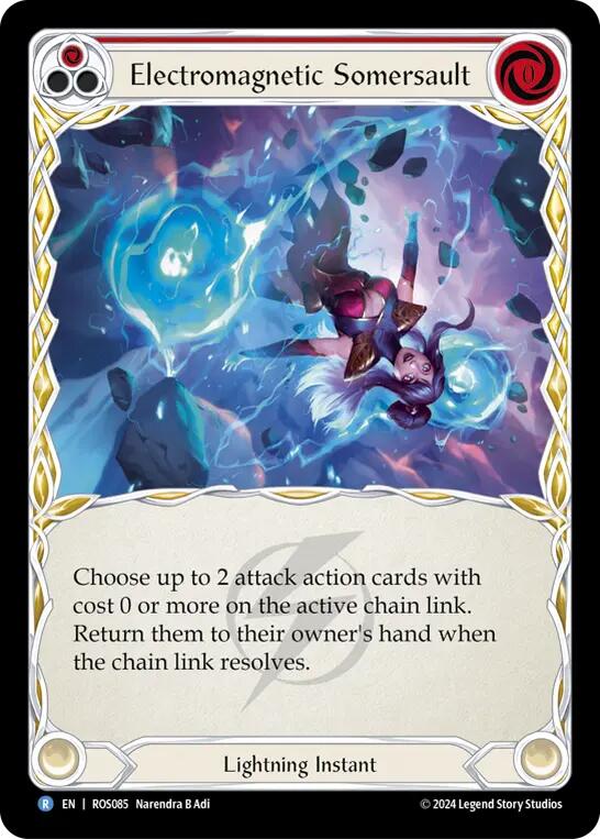 Electromagnetic Somersault (Red) [ROS085] [Rosetta]