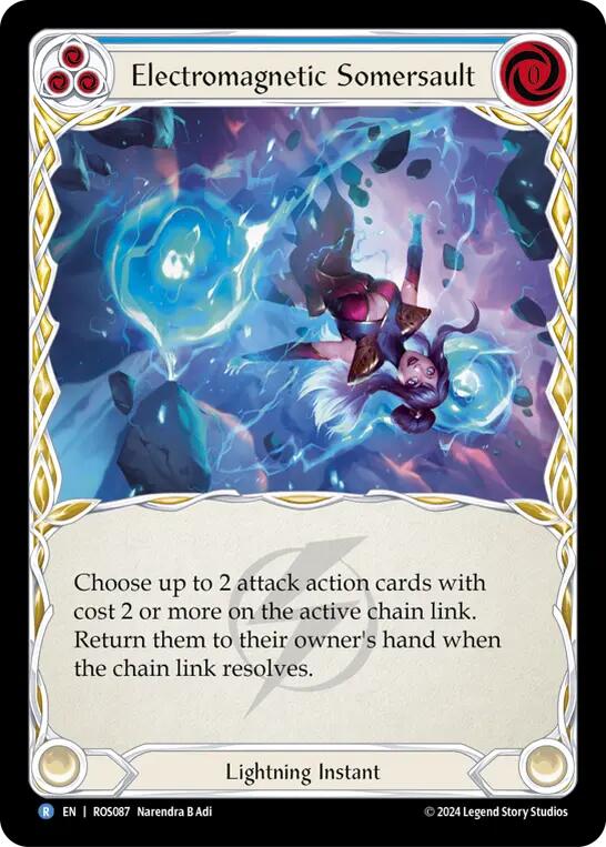 Electromagnetic Somersault (Blue) [ROS087] [Rosetta]