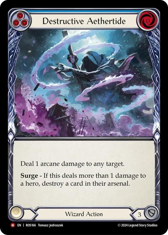 Destructive Aethertide [ROS166] (Rosetta) Rainbow Foil