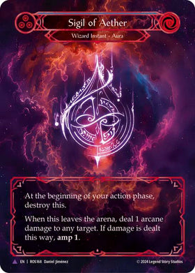Sigil of Aether (Marvel) [ROS168] [Rosetta] Cold Foil