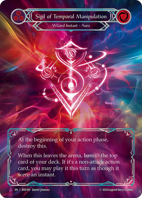 Sigil of Temporal Manipulation (Marvel) [ROS182] [Rosetta] Cold Foil
