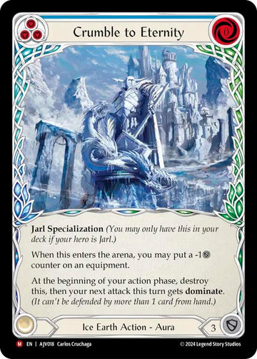 Crumble to Eternity [AJV018] [Armory Deck: Jarl Vetreidi]