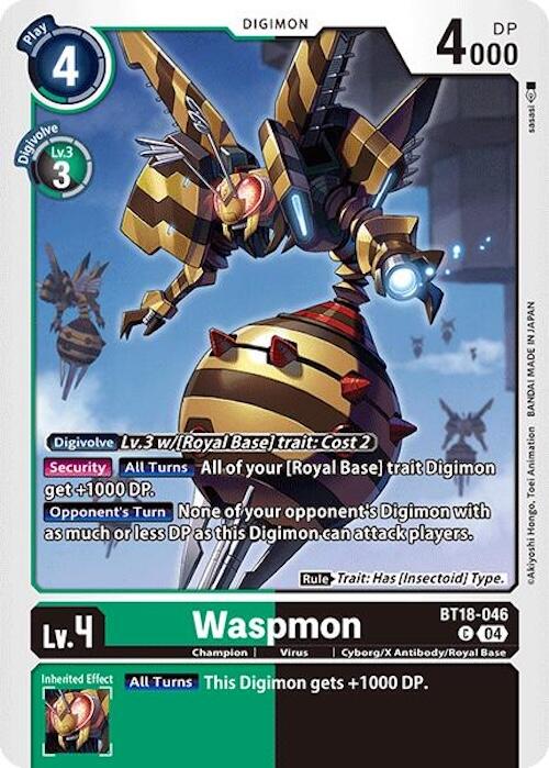 Waspmon [BT18-046-C] [Release Special Booster 2.0] Normal