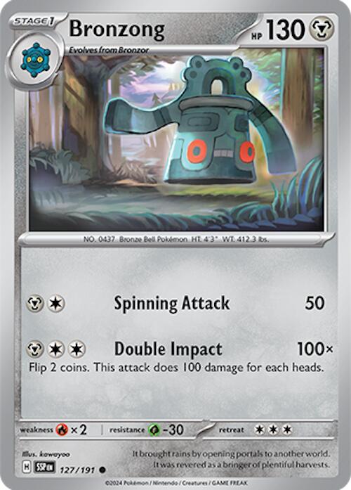 Bronzong [127/191] - (Surging Sparks)