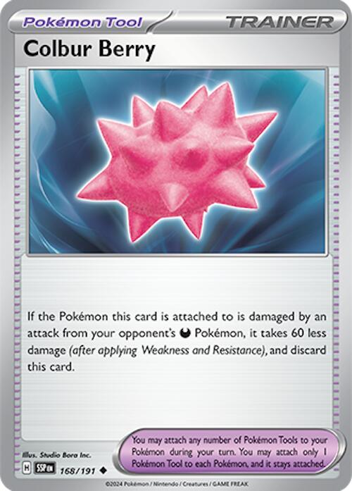 Colbur Berry [168/191] - (Surging Sparks) Reverse Holofoil