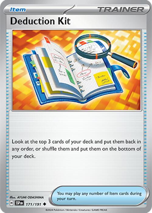 Deduction Kit [171/191] - (Surging Sparks) Reverse Holofoil