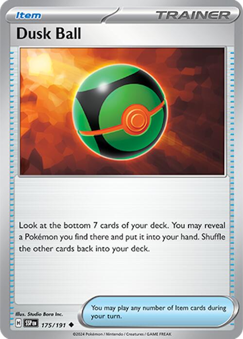 Dusk Ball [175/191] - (Surging Sparks) Reverse Holofoil
