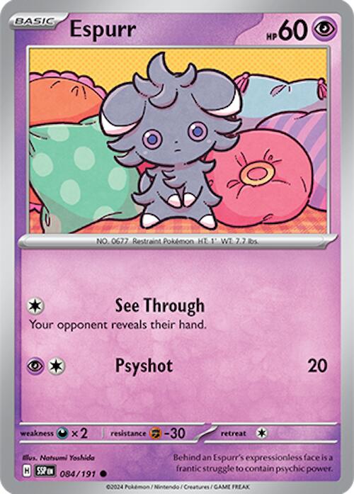 Espurr [084/191] - (Surging Sparks) Reverse Holofoil