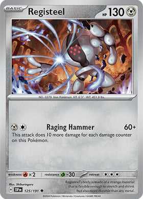 Registeel [125/191] - (Surging Sparks) Reverse Holofoil