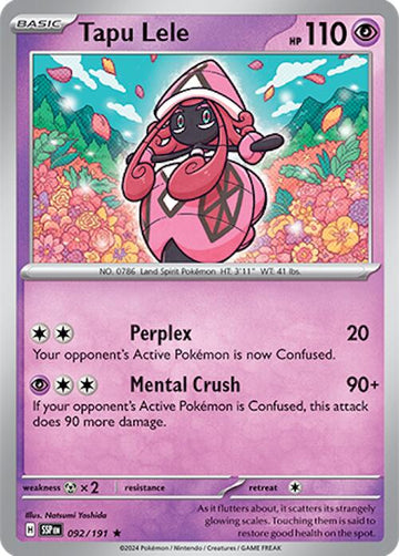 Tapu Lele [092/191] - (Surging Sparks) Reverse Holofoil
