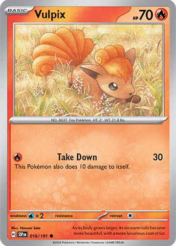 Vulpix [016/191] - (Surging Sparks) Reverse Holofoil
