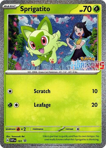Sprigatito - 191 [191] [Scarlet & Violet Promo Cards] Holofoil