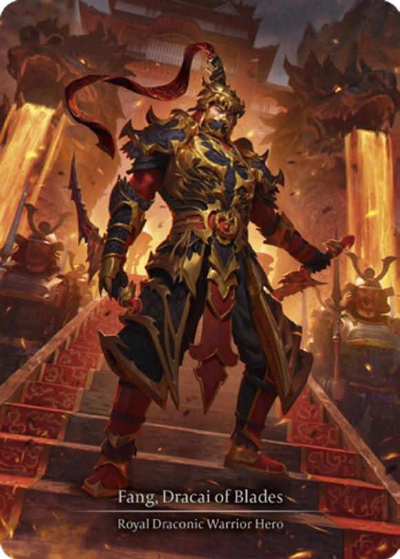 Fang, Dracai of Blades (Marvel) [HNT098] (The Hunted) Cold Foil