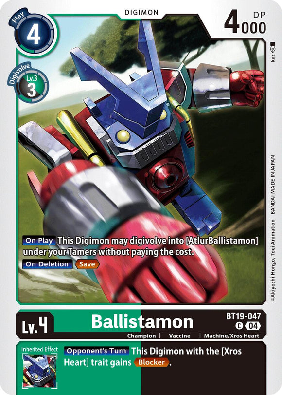 Ballistamon [BT19-047 C] [Release Special Booster 2.5]