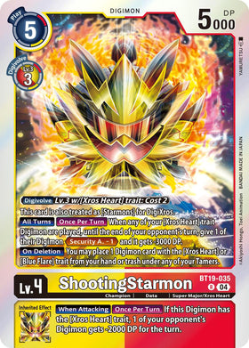 ShootingStarmon [BT19-035 R] [Release Special Booster 2.5] Foil