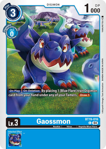 Gaossmon [BT19-016 C] [Release Special Booster 2.5]