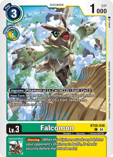 Falcomon [BT20-038 C] [Release Special Booster 2.5]