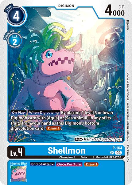 Shellmon (Store Tournament 2025 Vol.1 Participation Pack) [P-164 P] [Digimon Promotion Cards]