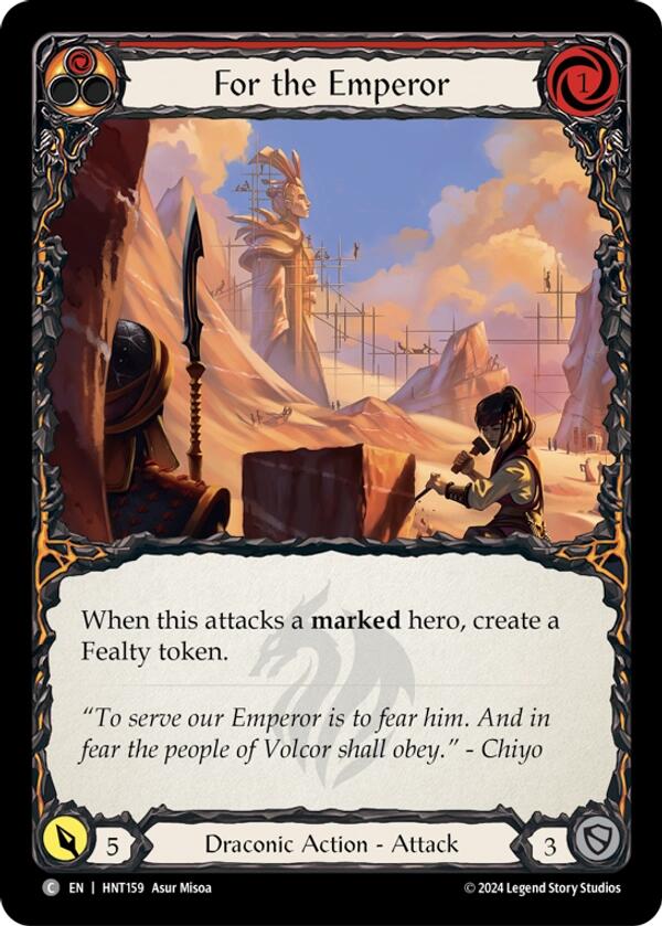 For the Emperor [HNT159] [The Hunted] Rainbow Foil