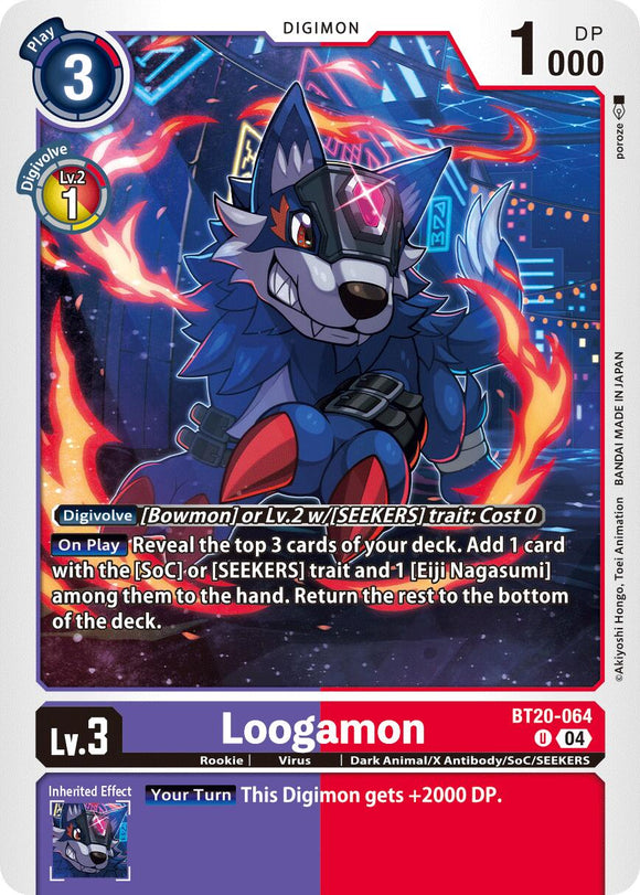 Loogamon [BT20-064 U] [Release Special Booster 2.5]
