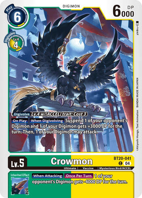 Crowmon [BT20-041 C] [Release Special Booster 2.5]