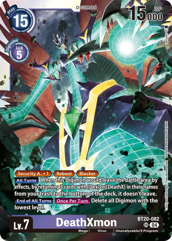 DeathXmon [BT20-082 SR] [Release Special Booster 2.5] Foil