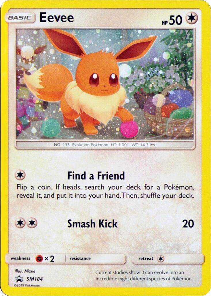 Eevee - SM184 (Cosmos Holo) [SM184] [SM Promos] Holofoil