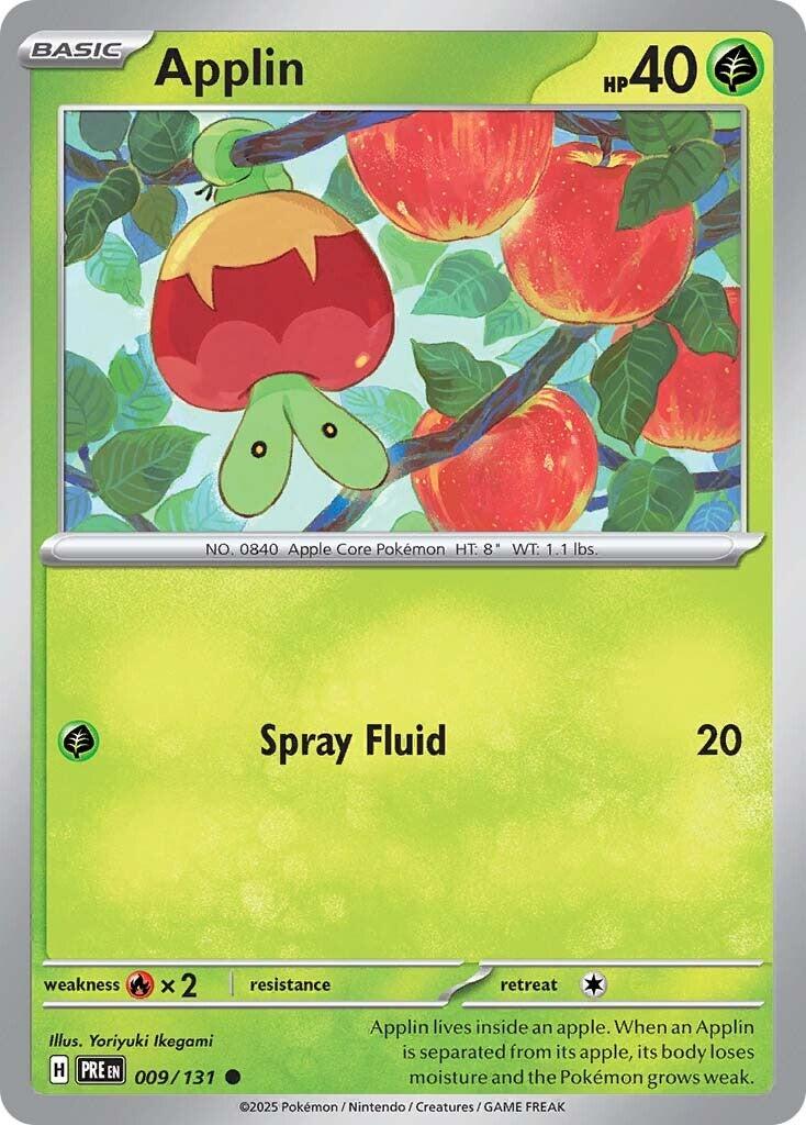 Applin [009/131] [Prismatic Evolutions] Reverse Holofoil