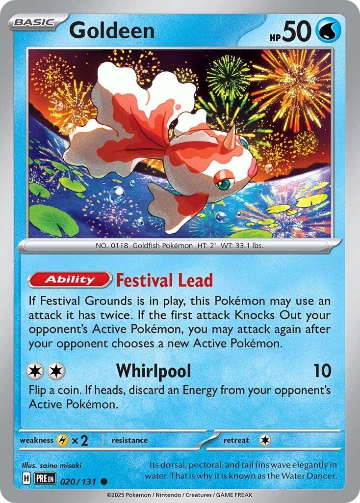Goldeen [020/131] [Prismatic Evolutions] Reverse Holofoil