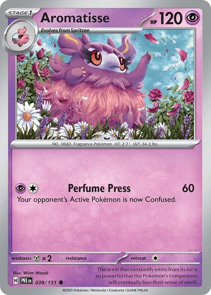 Aromatisse [039/131] [Prismatic Evolutions] Reverse Holofoil