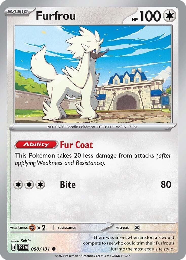 Furfrou [088/131] [Prismatic Evolutions] Reverse Holofoil