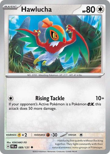 Hawlucha [089/131] [Prismatic Evolutions] Reverse Holofoil
