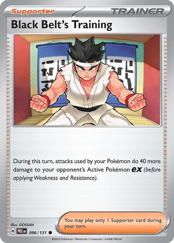 Black Belt's Training - 096/131 [096/131] [Prismatic Evolutions] Reverse Holofoil